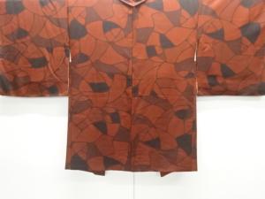 未使用品　石畳模様羽織